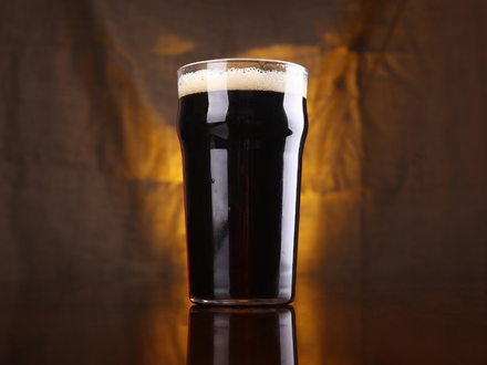 stout porter beer glass