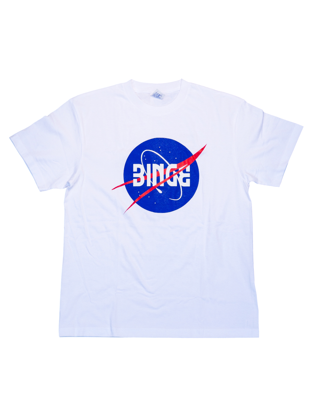 Binge Space Program T-shirt White | ビンジ 宇宙プログラームTシャツ白