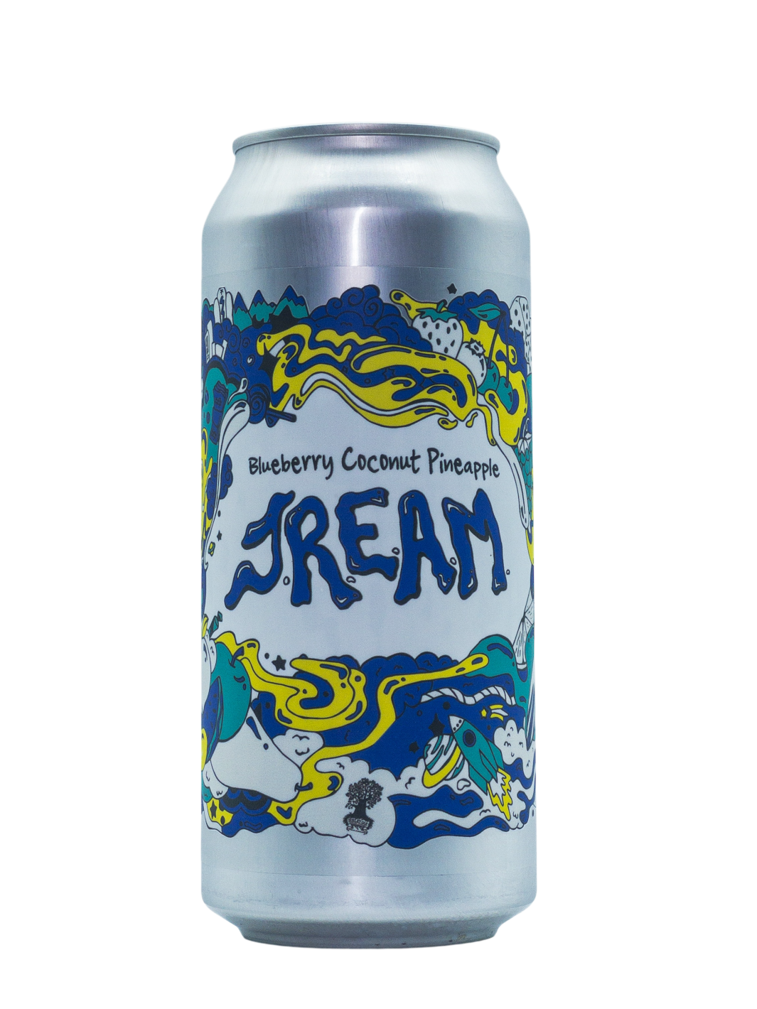 Burley Oak Blueberry Coconut Pineapple J.R.E.A.M. 473ml