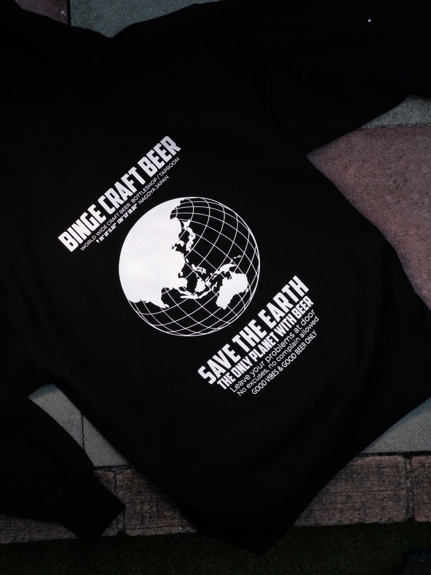 Binge Globe Hoodie | ビンジ　パーカー